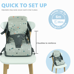 Portable extérieur sac à couches rehausseur chaises infantile sac <span class=keywords><strong>de</strong></span> <span class=keywords><strong>voyage</strong></span> bébé portable salle à manger rehausseur siège pour bébé sac - Product Image 4