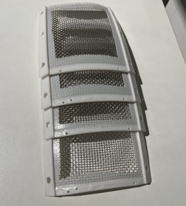 แผ่นกรองตาข่ายโลหะสานสี่เหลี่ยมสามารถพันขอบหน้าจอสแตนเลส - Product Image 4