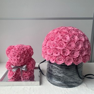 Lovebay Factory - <span class=keywords><strong>Rosas</strong></span> <span class=keywords><strong>Preservadas</strong></span> al <span class=keywords><strong>por</strong></span> <span class=keywords><strong>Mayor</strong></span>, <span class=keywords><strong>Rosas</strong></span> Eternas Inmortales, 99 <span class=keywords><strong>Rosas</strong></span>, <span class=keywords><strong>Rosas</strong></span> Eternas para Regalos del Día de San Valentín - Product Image 4