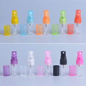 Bán Buôn Mini 2Ml Đầy Màu Sắc Phun Rõ Ràng Nước Hoa <span class=keywords><strong>Atomizer</strong></span> Vòng Rỗng Refillable <span class=keywords><strong>Glass</strong></span> Phun Chai Nước Hoa - Product Image 1