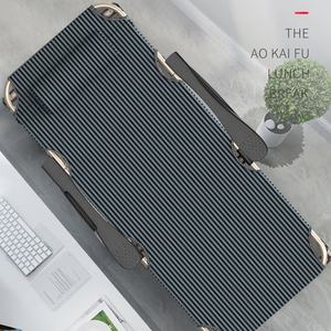 Jardín al aire libre Luz del Sol-Cómoda silla plegable de metal Cama Silla de playa portátil ajustable con colchón - Product Image 4