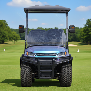 Voiturette de golf électrique à livraison rapide, batterie au lithium, 6 places, 4 sièges, tout-terrain, petite machinerie municipale - Product Image 6