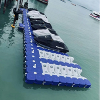 2023 Quais flottants modulaires gris Offre Spéciale Quais marins Quais pour bateaux pour lacs à vendre