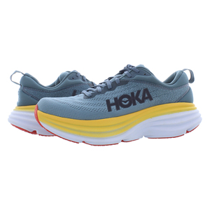 Scarpe da uomo HOKA Bondi 8 Colore: Ossidiana/Giallo/Bianco |   100% Autentico - Product Image 3