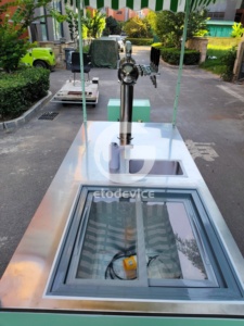 Tricycle inversé personnalisé Etodevice, chariot alimentaire mobile, vélo de vente de café pour les affaires de rue - Product Image 5