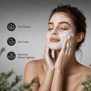 Limpiador <span class=keywords><strong>Facial</strong></span> de Niacinamida para Uso Diurno, Fórmula Suave, pH Balanceado, Dermatológicamente Probado, Venta al Por Mayor - Product Image 2