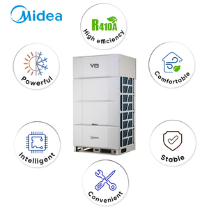 Unidad de Condensación <span class=keywords><strong>Midea</strong></span> de 28kW con Ahorro de Energía Climática, Unidad de Aire Acondicionado Industrial y Residencial, Climatizador Fácil de Usar, Aire Acondicionado Central - Product Image 3