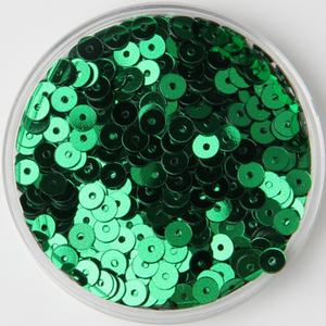 Hot Sales Medium Hole PVC Silver Base <b>Sequins</b> Flat Handmade DIY Jewelry Accessories Auxiliary Materials for Clothing - Product Image 4