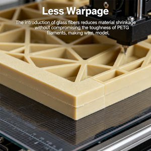 Filamento PETG GF Transparente de Color Mate/Pastel para Impresora 3D PRINTROO, Embalaje de Alta Calidad, Gran Venta, 1 kg - Product Image 4