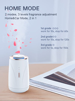 Diffuseur d'huiles essentielles portable CNUS X3Art avec capteur de vibration, design élégant, pour voiture et maison, diffuseur de parfum 10 ml