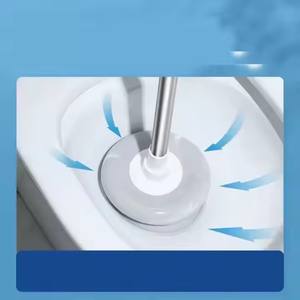 Plongeur de toilette gris flexible avec dispositif d'<span class=keywords><strong>aspiration</strong></span> en caoutchouc et en acier inoxydable tuyau d'égout drague - Product Image 6