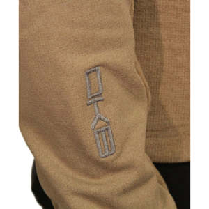 ELBRUS rivestito in pile di poliestere uomo Polartec antivento e caldo cappotto con cappuccio con colletto rialzato con decorazione autunnale in pelliccia stampata - Product Image 3