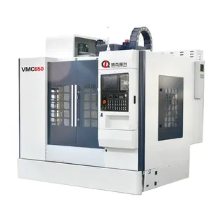 เครื่องกัดกบขนาดเล็ก CNC ศูนย์เครื่องจักรกลซีเอ็นซี เครื่องเจาะ กัดและคว้านที่ขายดีที่สุด VMC650