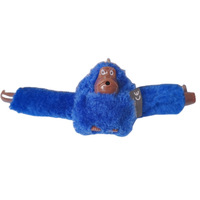 Porte-clés singe en peluche mignon, cadeau pour enfants, pendentif jouet en peluche orang-outan à poils longs, breloque de sac animal de collection, vente en gros