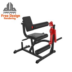New TUSKS TK7-F5 Commercial Medium Loader 2t Capacity Strength <strong>Flex</strong> Plate Loaded Seated <strong>Leg</strong> Extension <strong>Machine</strong> - Product Image 1
