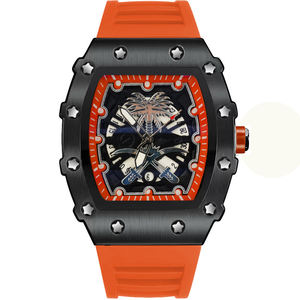 Reloj de Cuarzo Estilo Deportivo y Casual con Esfera en Forma de <span class=keywords><strong>Coco</strong></span> y Correa de Goma, Ideal para Actividades al Aire Libre y Caza - Product Image 2