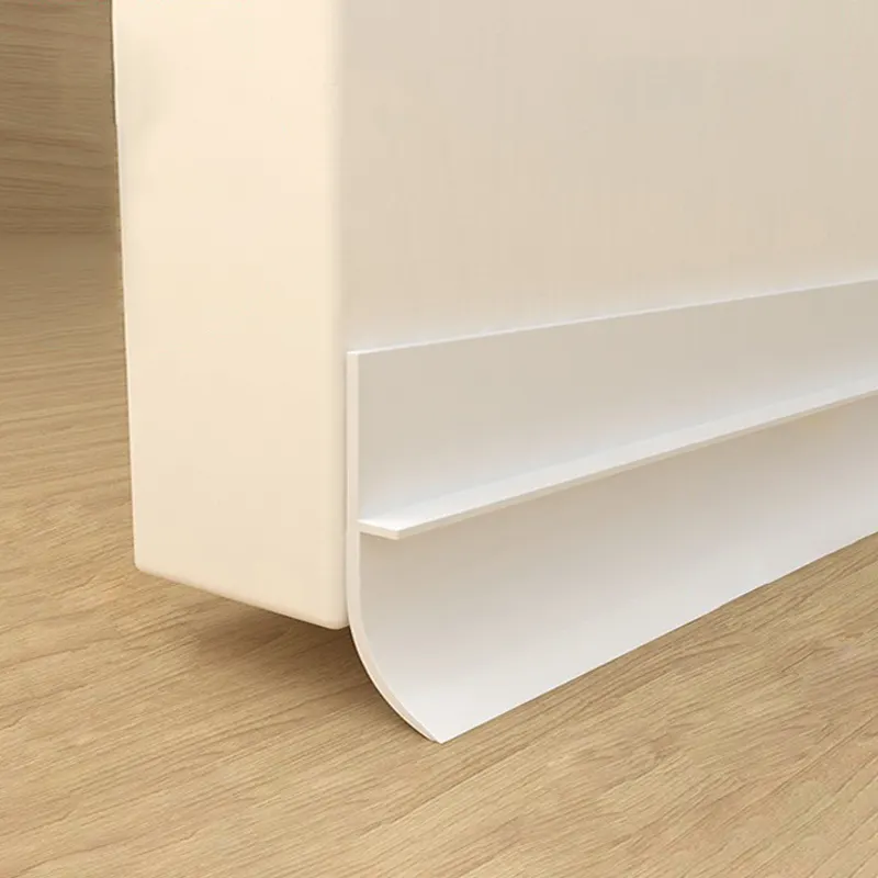 Door Bottom Seal Strip Self Adhesive Draught Excluder Strip Soundproof Weather Stripping For Front Door Bottom