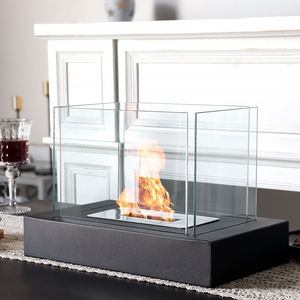 Cheminée de <span class=keywords><strong>table</strong></span> de Noël au design classique <span class=keywords><strong>Foyer</strong></span> rectangulaire en métal <span class=keywords><strong>Table</strong></span> <span class=keywords><strong>basse</strong></span> Bar Mini cheminée décorative - Product Image 4