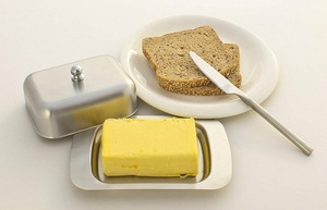 Plat à beurre multi usages en acier inoxydable, avec couvercle en <span class=keywords><strong>plastique</strong></span> - Product Image 3