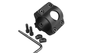 Ensemble d'équipement de plein air noir WR642, support de tuyau à un seul trou, pince compacte et robuste de 62g, fixation complète, accessoires de montage auxiliaire - Product Image 3