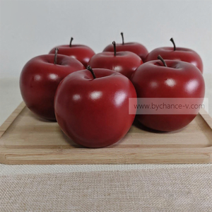 ผลไม้เทียมสีแดงแบบพรีเมียมสำหรับตกแต่งงานแต่งงานชิ้นกลางเทศกาลคริสต์มาส - Product Image 3