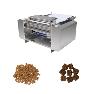Mesin otomatis bertenaga tinggi baja tahan karat memanggang dan cetakan makanan hewan peliharaan kucing anjing garis pengolahan - Product Image 1