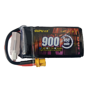 Ventes d'usine – Batterie LiPo <span class=keywords><strong>Ovonic</strong></span> DUPU 2S 3S 4S 3.7V 7.4V 45C pour drone, pack de batteries au lithium rechargeable pour multicoptère UAV - Product Image 3