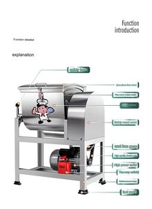 Batidora Eléctrica Doméstica para Panadería, Amasadora de Harina de Trigo, Mezcladora de Masa para Pizza y Fideos, Equipo de Mezcla - Product Image 3