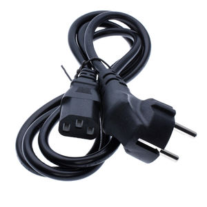 Cable de Alimentación de la UE a C13, IEC PDU Schuko, Redondo de 2 Pines de 4,8 mm a Cable de Alimentación Hembra, Cable de Alimentación de 1,8 m - Product Image 3