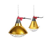 Lampe chauffante pour porcs et volailles avec interrupteur et câble de 2,5 m, directement de l'usine chinoise - Équipement d'élevage en gros