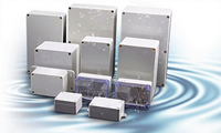 Boîtier de projet étanche compact, petite boîte de jonction en plastique, boîte électrique étanche IP65 pour extérieur