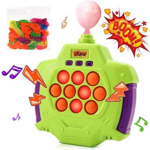 Jouets Pop Fidgets pour Enfants, Console de Jeu Portable Sensorielle avec Ballons, Jeu Anti-Stress à Bulles Lumineuses - Product Image 1
