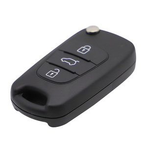 Clé de voiture télécommande 3 boutons 433Mhz puce <span class=keywords><strong>46</strong></span>, clé vierge de remplacement avec lame - Product Image 5