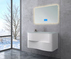 Armoire de salle de bain led en forme d'arc meubles <span class=keywords><strong>vanité</strong></span> juste armoire de salle de bain et <span class=keywords><strong>vanité</strong></span> avec led bleue - Product Image 4