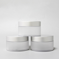 Pot vide en plastique PET de 100 ml personnalisable avec logo, vente en gros, pour échantillons de sérum et de maquillage, rechargeable
