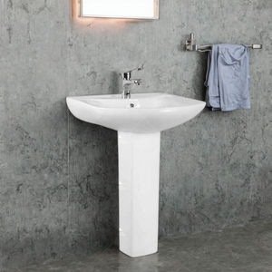 Санитарная керамическая напольная раковина из двух частей - Product Image 3