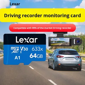 Tarjeta Micro SD <span class=keywords><strong>Lexar</strong></span> <span class=keywords><strong>633X</strong></span> Original de 128 GB, Tarjeta de Memoria de 256 GB, 64 GB, 32 GB, U1, C10, U3, Tarjeta Flash TF de 512 GB - Product Image 3