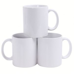 350Ml Ceramic Coffee Sublimation Mugs Custom Printing <b>Microwave</b> and Dishwasher Safe Business Promotional Gifts - Product Image 4