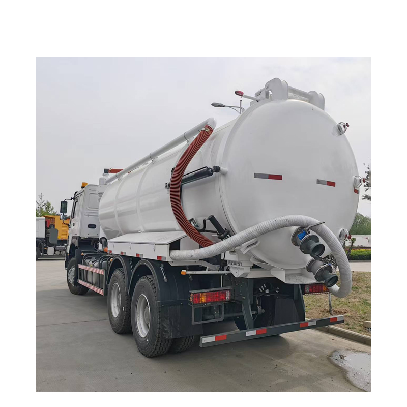 Новый или подержанный SINOTRUK высокое качество howo 20cbm вакуумный грузовик всасывания сточных вод