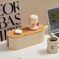 Boîte de gestion des câbles, boîte de dissimulation pour multiprises, organiseur de câbles de bureau pour dissimuler les cordons de chargeur et les câbles d'alimentation