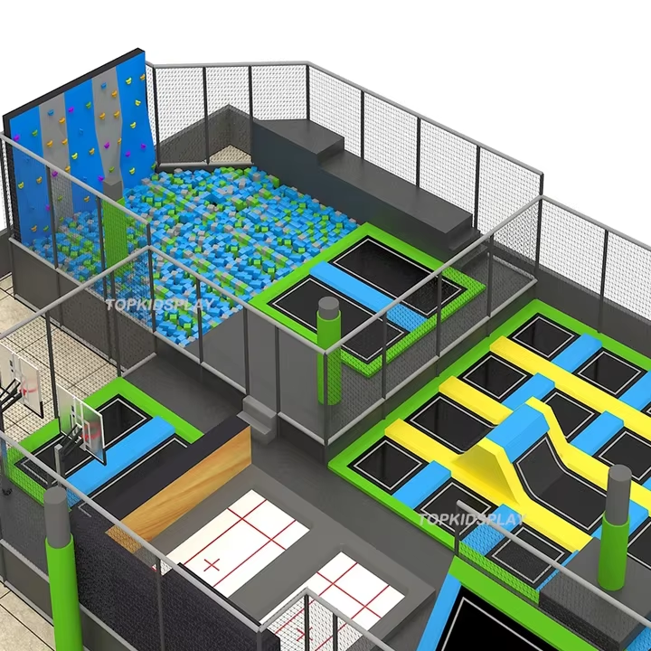 Trampoline Park Indoor Playground Equipment Amusement