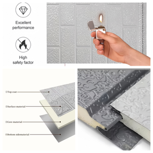 Panneau sandwich en polyuréthane de 16 mm résistant aux basses températures, matériau isolant pour chambre froide commerciale - Vente chaude - Product Image 3