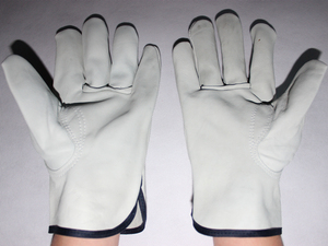 Suncend, fabricante de China, guantes de trabajo de cuero personalizados, guante cabritilla - Product Image 3
