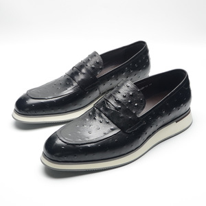 Customized Fashionable Trend JiuZhou C14-7 Men's Oxford Walking Genuine Leather Anti-slippery New Style Casual <b>Shoes</b> Office - Product Image 6