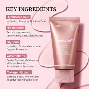 Toptan Özelleştirilmiş Aynı Kore Cilt Bakım Ürünleri Medicube Kolajen Soyulabilir Maske Kırışıklık Karşıtı Sıkılaştırıcı Nemlendirici Parlatıcı - Product Image 3