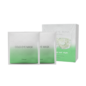 Máscara Ocular Fría Desechable Natural con Hueco en el Centro, Máscara de Hielo Autoenfriable <span class=keywords><strong>para</strong></span> Ojos Secos con Artemisia o Sin Perfume - Product Image 6