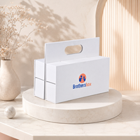 Brothersbox Odm Nouvelle boîte cadeau de Noël de luxe avec poignée, calendrier de l'avent pliable, 12 ou 24 jours avec tiroir