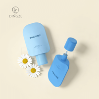 Crème solaire pour le visage en tube 30 ml 50 ml Logo personnalisé Contenant cosmétique pour crème solaire Tube en plastique Crème solaire résistante au soleil Bouteille de crème