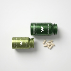Bouteille en aluminium pour capsules et suppléments, avec couvercle hermétique scellé, lot en vrac, directement de l'usine - Product Image 3