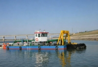 Kapal/Tongkang Angkut Pasir Baru China JM, Bucket Dredger, Cutter Suction Dredger, Mesin Diesel, Pompa Motor, Kedalaman Kerja 6m, Kecepatan 50m/jam